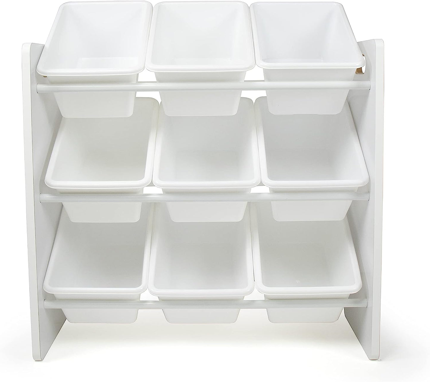 Етажерка за играчки GINGER HOME с 9 Кутии за Съхранение WHITE JWTR-3006