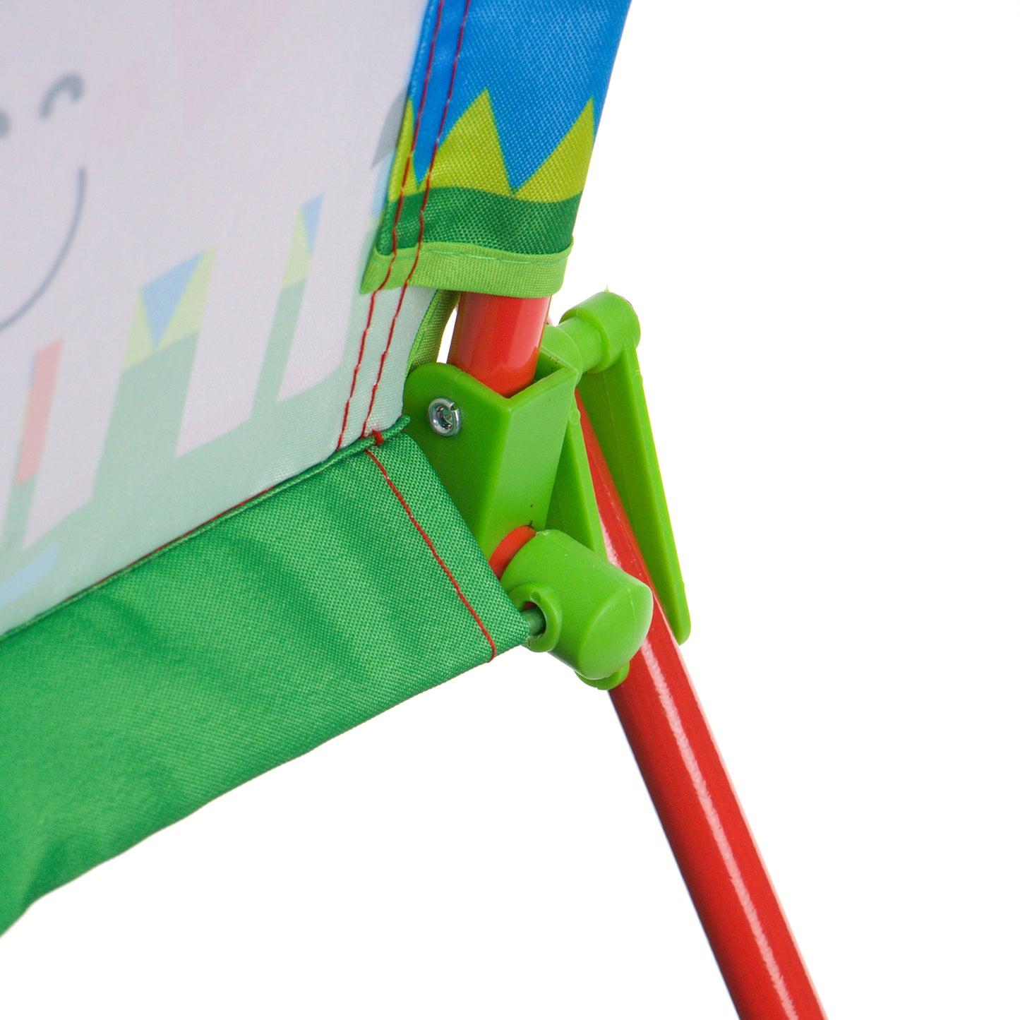 Children's folding chair TOFFY, with armrests - for the home, the garden and the beach