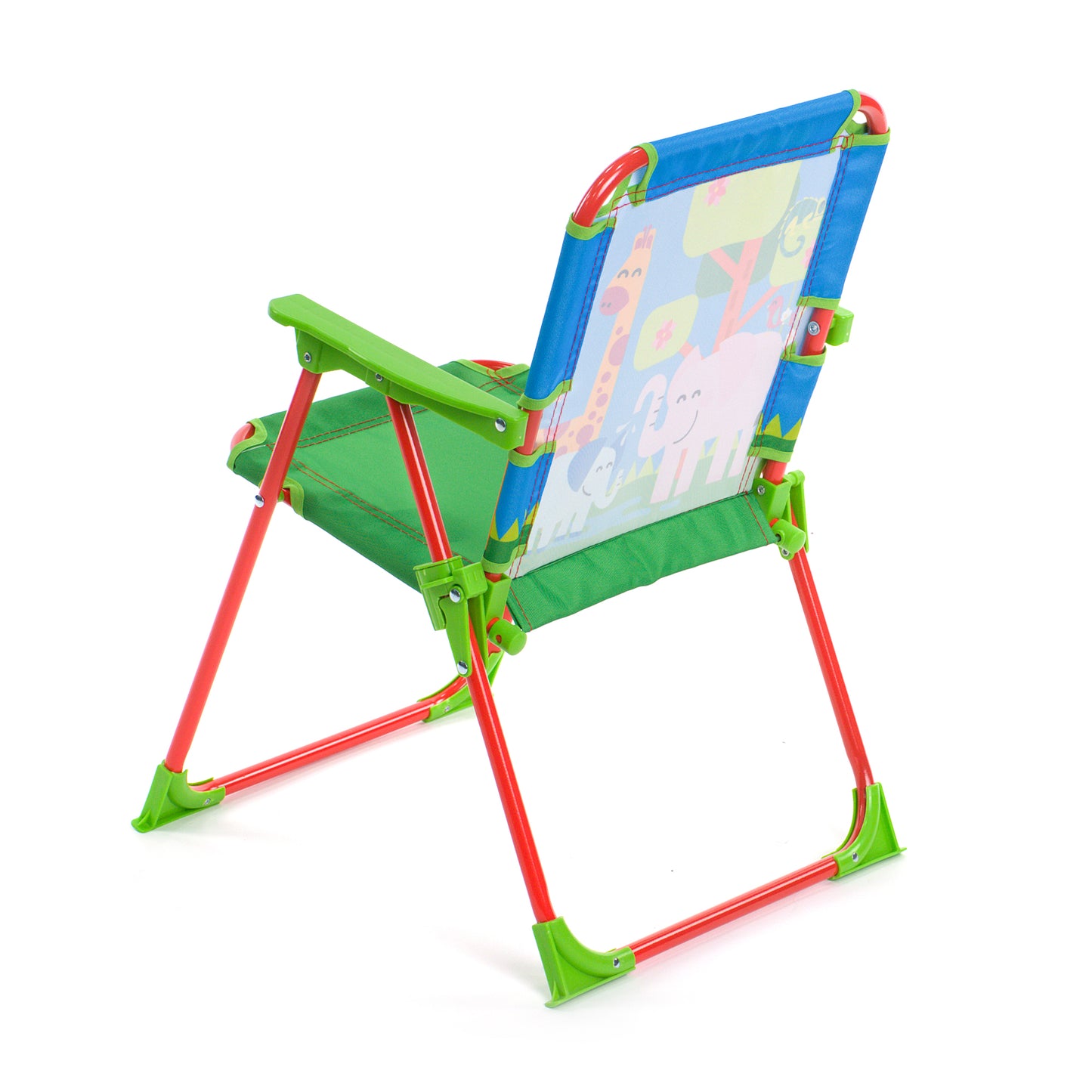 Children's folding chair TOFFY, with armrests - for the home, the garden and the beach
