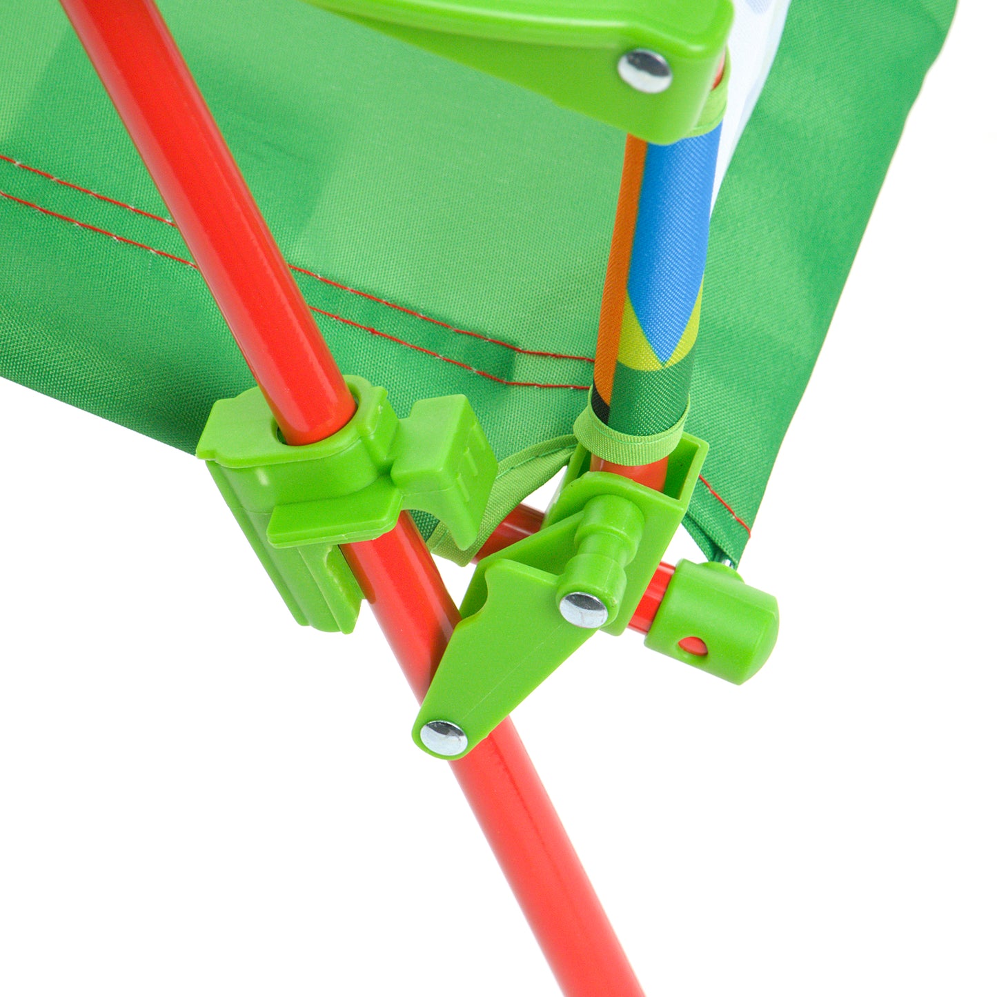 Children's folding chair TOFFY, with armrests - for the home, the garden and the beach