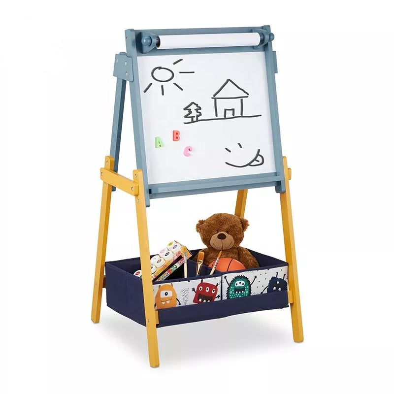 Children's wooden writing and drawing board, double-sided, with magnets - GHOSTS