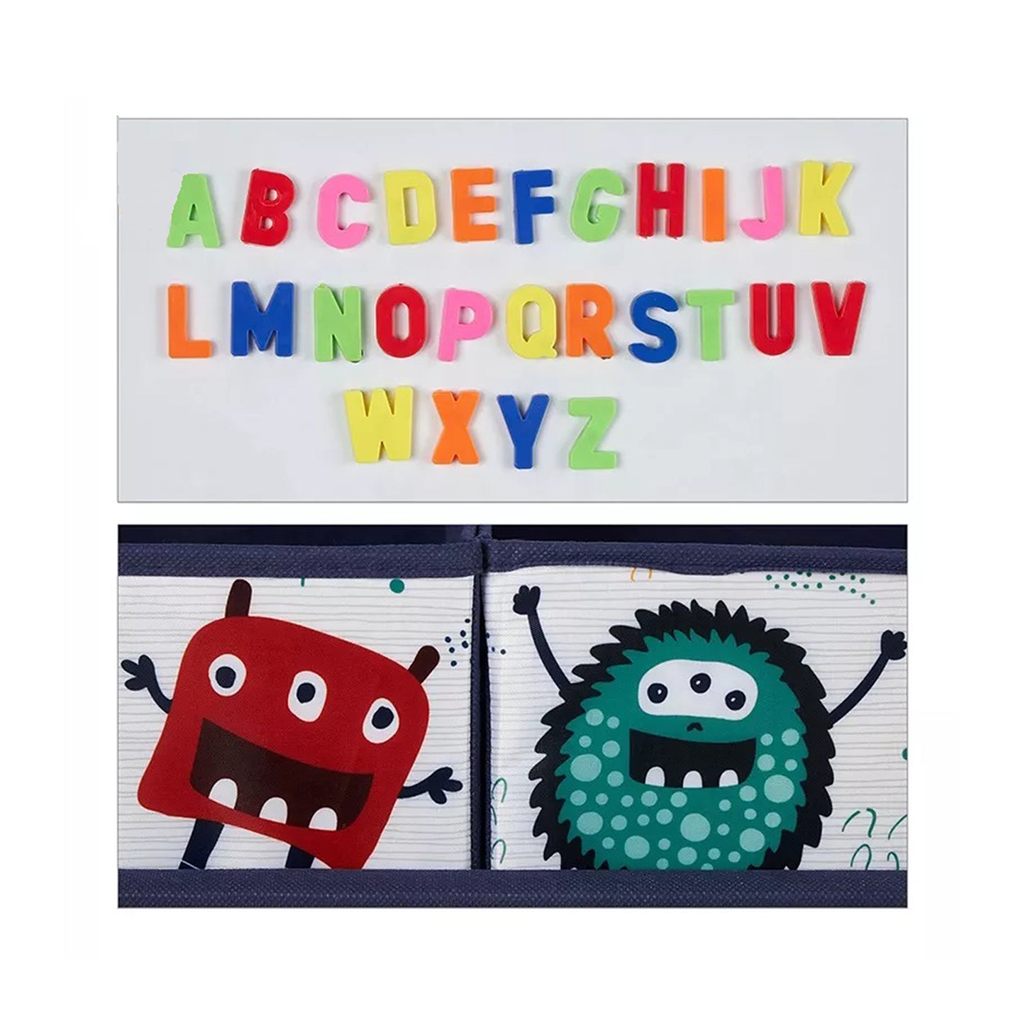 Children's wooden writing and drawing board, double-sided, with magnets - GHOSTS