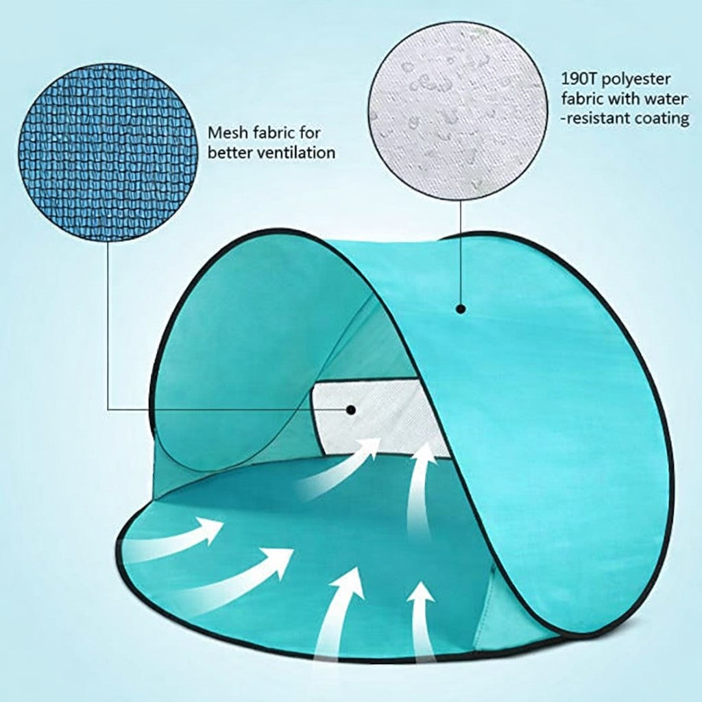 Вентилационна мрежа и материали на детска pop-up палатка