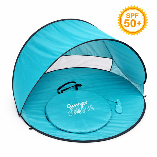 Детска pop-up палатка тип тента Ginger Home с UV защита 50+ в тюркоазен цвят