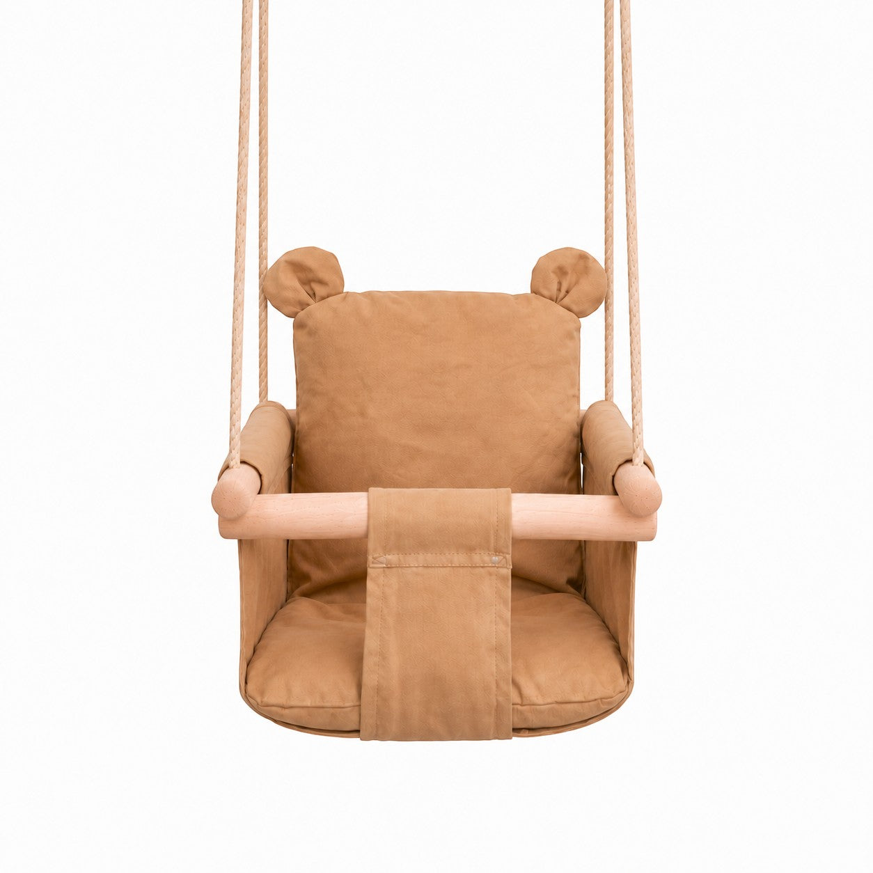 Бежова бебешка люлка GINGER HOME – изглед отпред