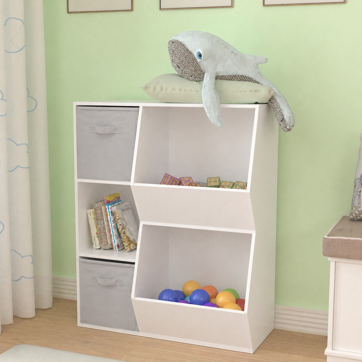 Детска етажерка GINGER HOME в интериор на детска стая