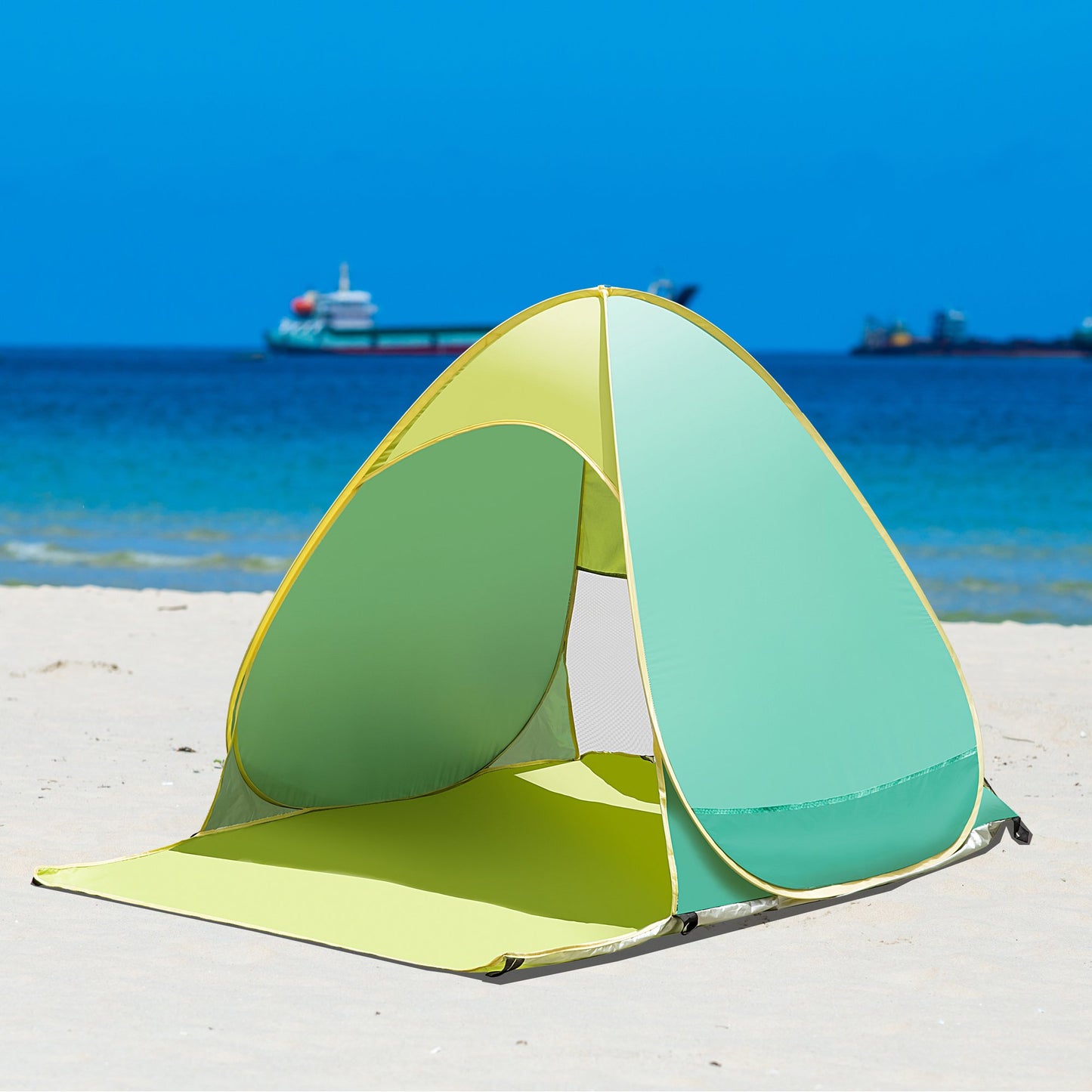 Стабилна детска палатка GINGER HOME, подходяща за използване на плаж и открито