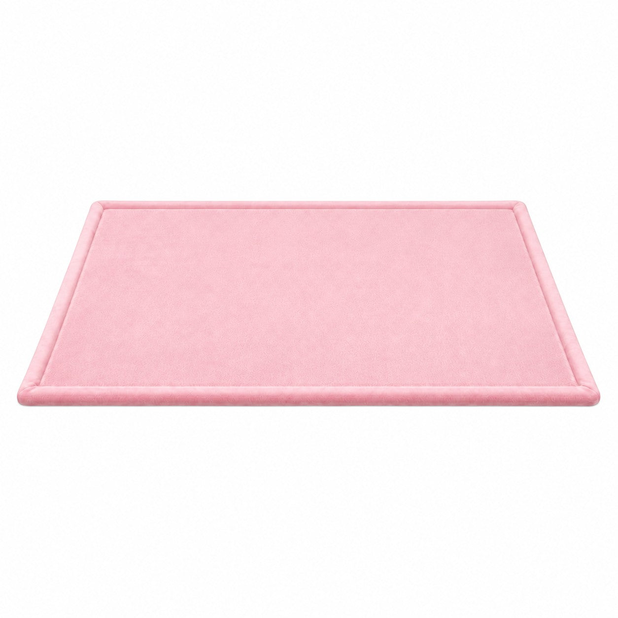 Детски Мемори Килим Ginger Home LOLLA, 150x200 См, 3,5 См Дебелина, Кадифено Мек Водоустойчив Горен Слой, Мемори Пяна, Противохлъзгаща Основа, Розов