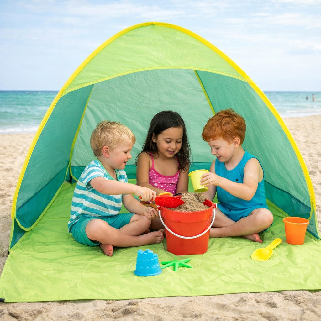 Pop-up тента за деца GINGER HOME, подходяща за игра на няколко деца едновременно