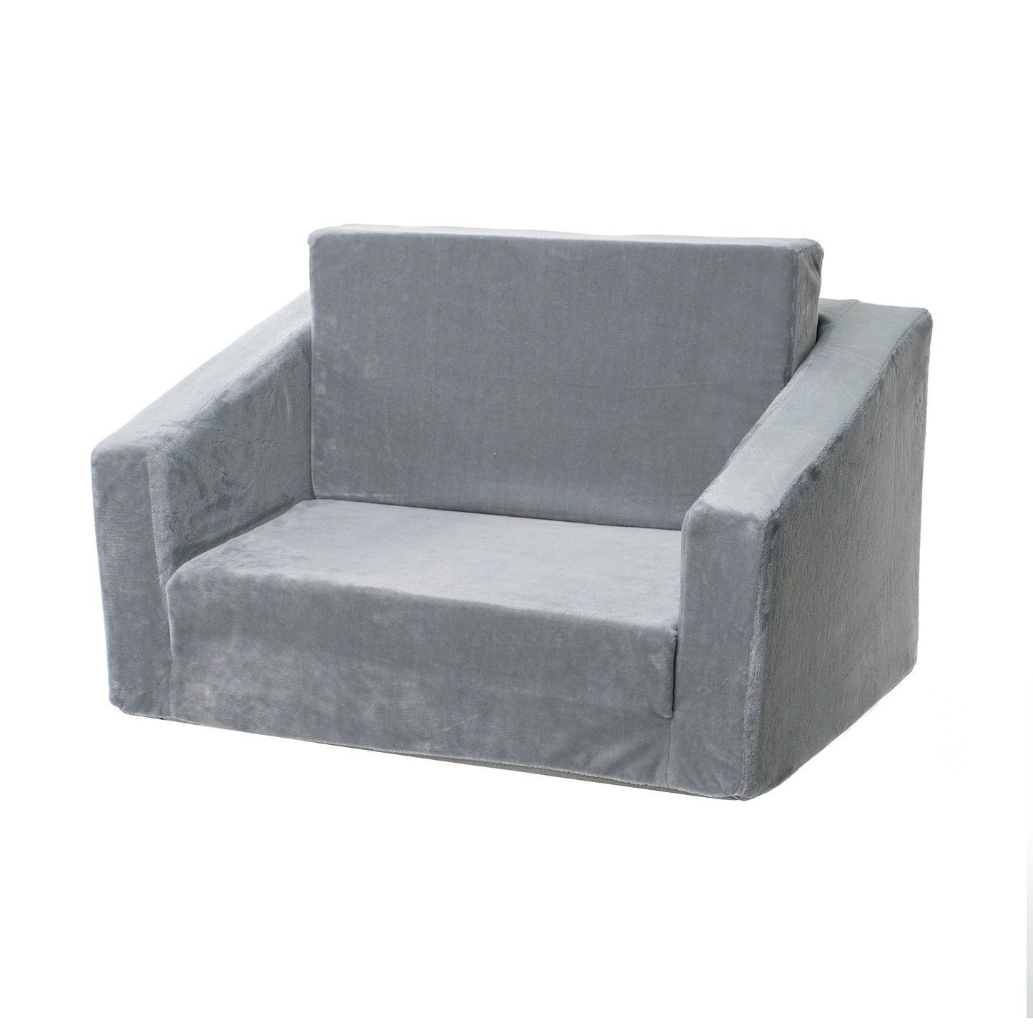 Children's double extendable, soft foam sofa BONO - 2 in 1