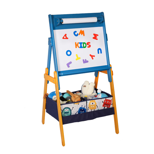 Children's wooden writing and drawing board, double-sided, with magnets - GHOSTS